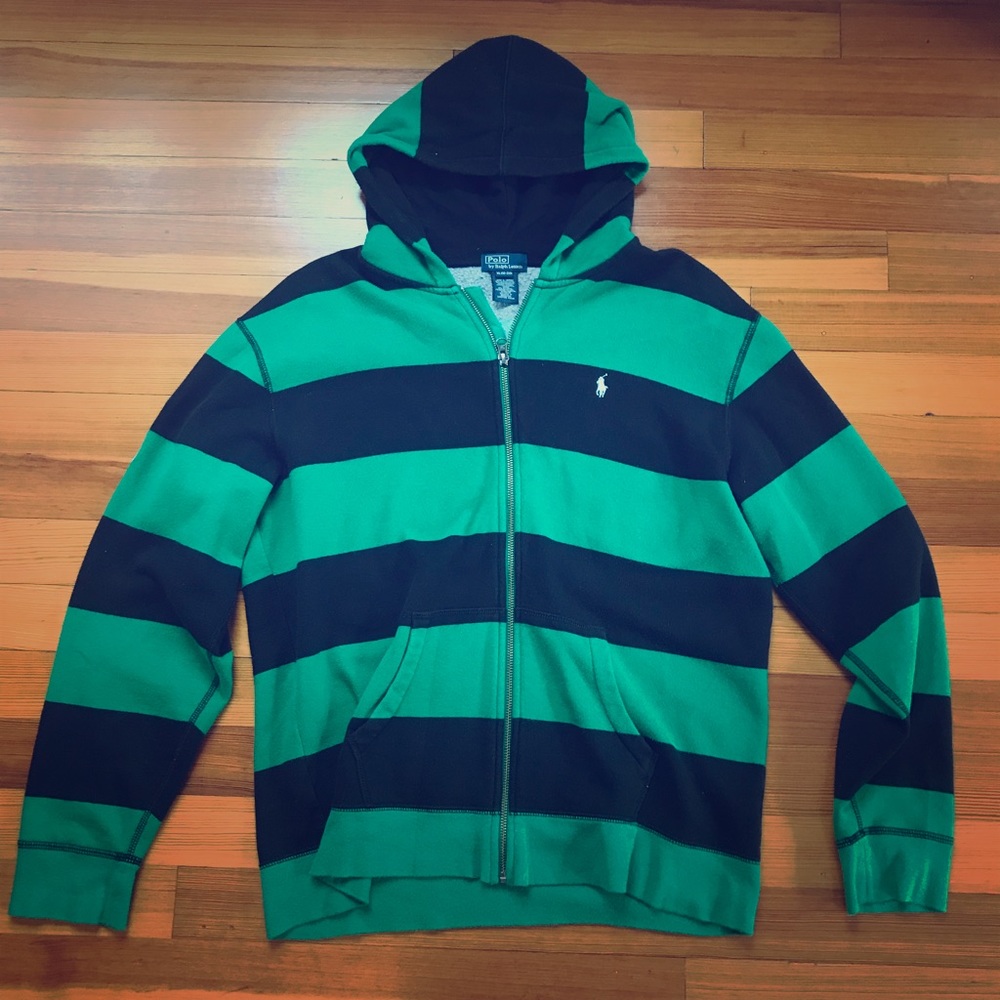 Polo by Ralph Lauren Boys Full-Zip Sweater Hoodie